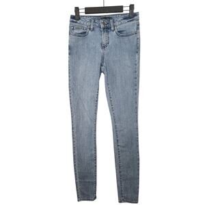 Prana Organic Cotton Sienna Skinny Jeans 25/0 Tall Inseam